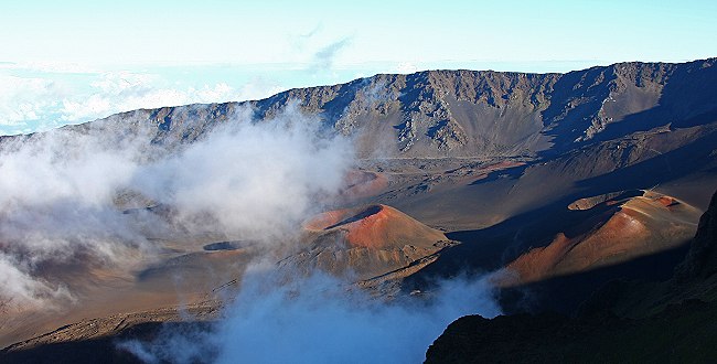 Haleakala Volcano Pits - All contents  2010  D. Rittner